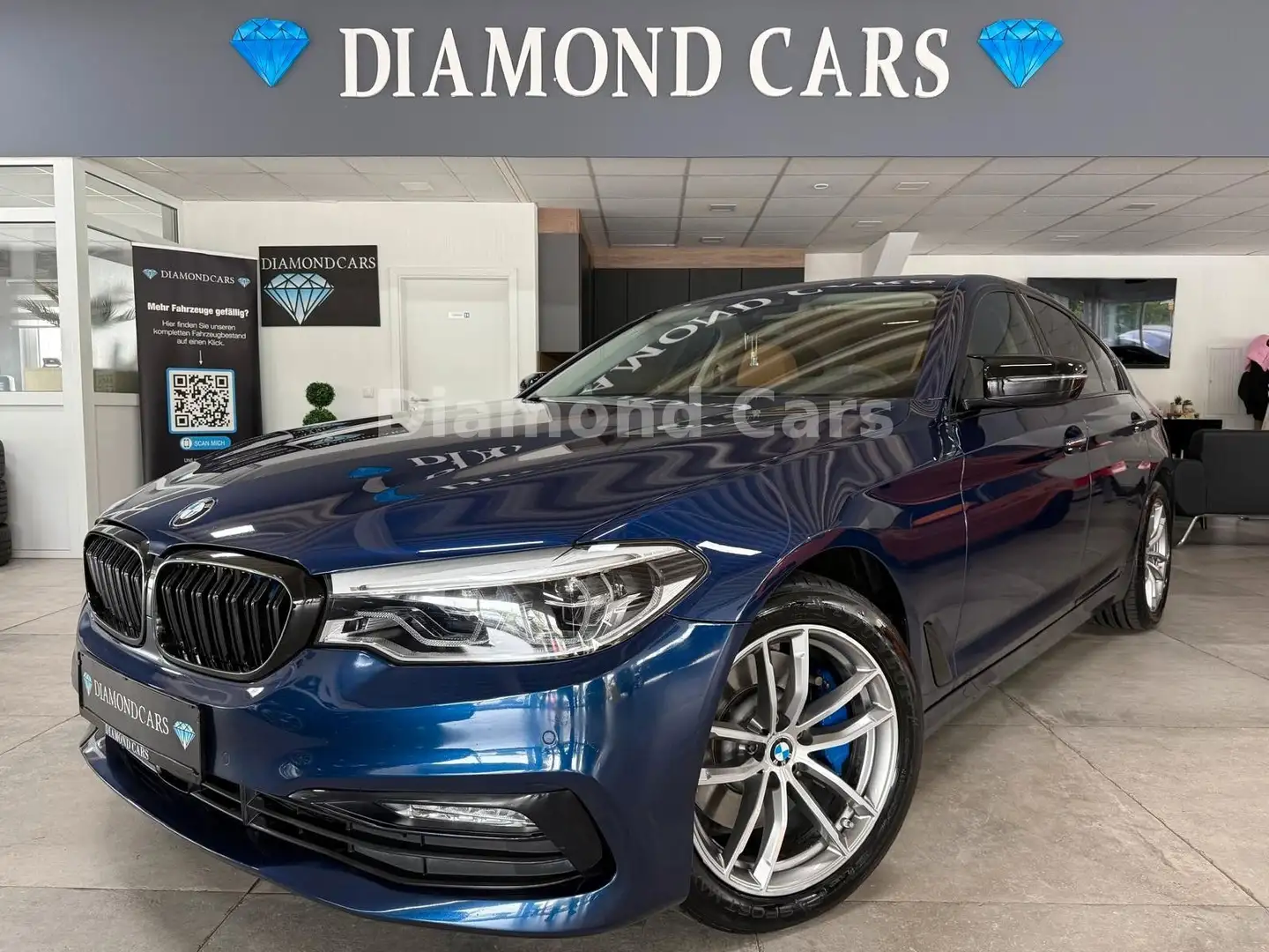 BMW 530 d xDrive Sport Line * HEADUP * VIRTUAL * Bleu - 2