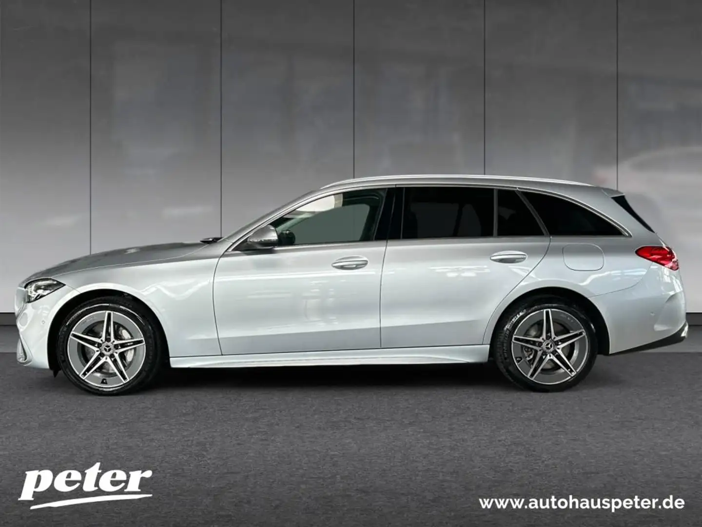 Mercedes-Benz C 300 de T AMG/Advanced/LED/Memory-P./Kamera/AHK Argintiu - 2