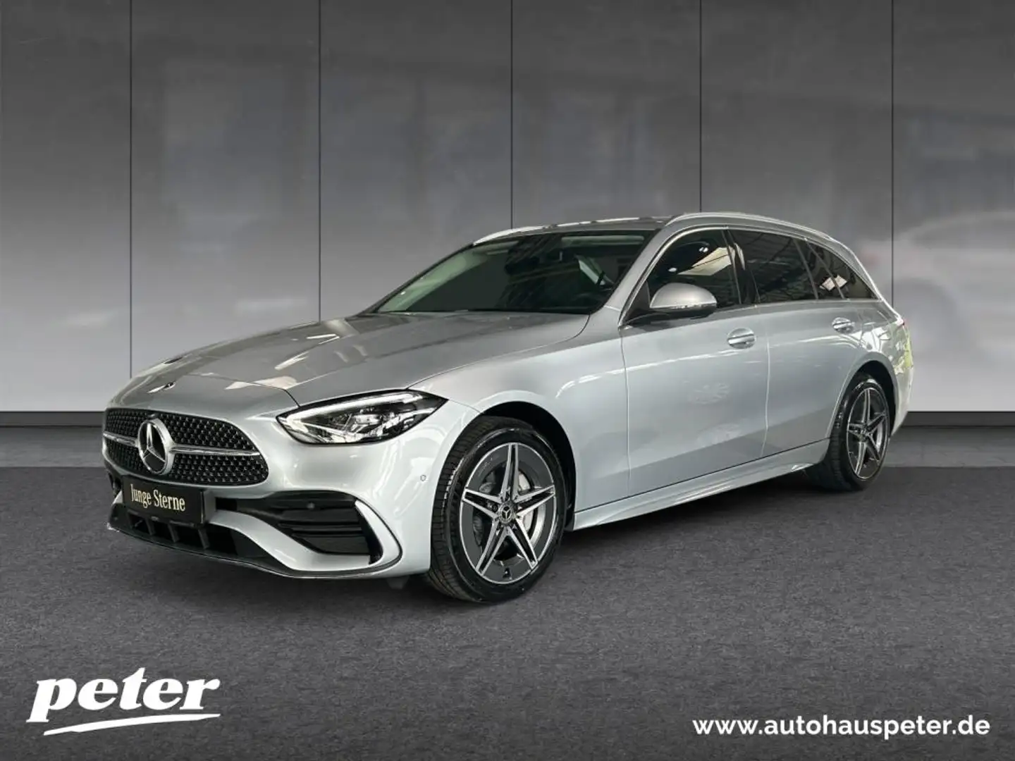 Mercedes-Benz C 300 de T AMG/Advanced/LED/Memory-P./Kamera/AHK Argintiu - 1