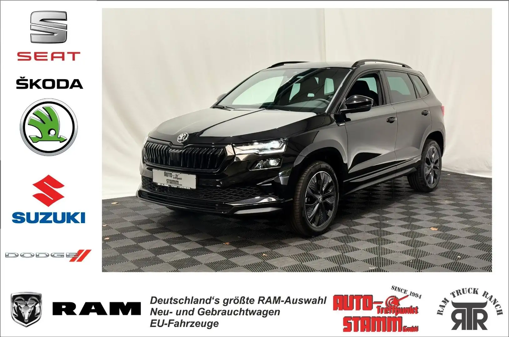 Skoda Karoq Sportline 1.5 TSI DSG Sportline /ACC/LED Negru - 1