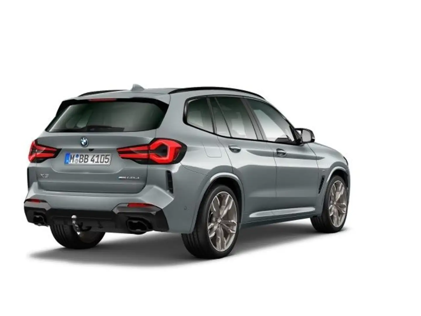 BMW X3 M d AT Panorama AHK Komfortzugang RFT Grijs - 2