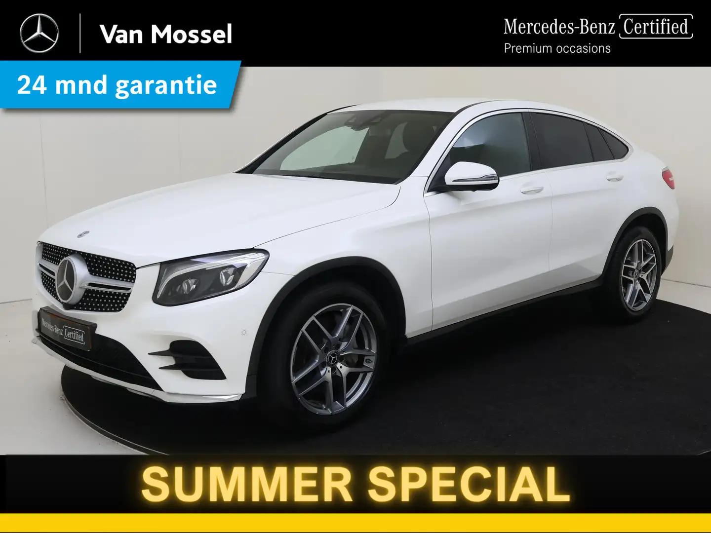 Mercedes-Benz GLC 220 Coupé d 4MATIC Sport Edition Premium /AMG /Night p Bianco - 1