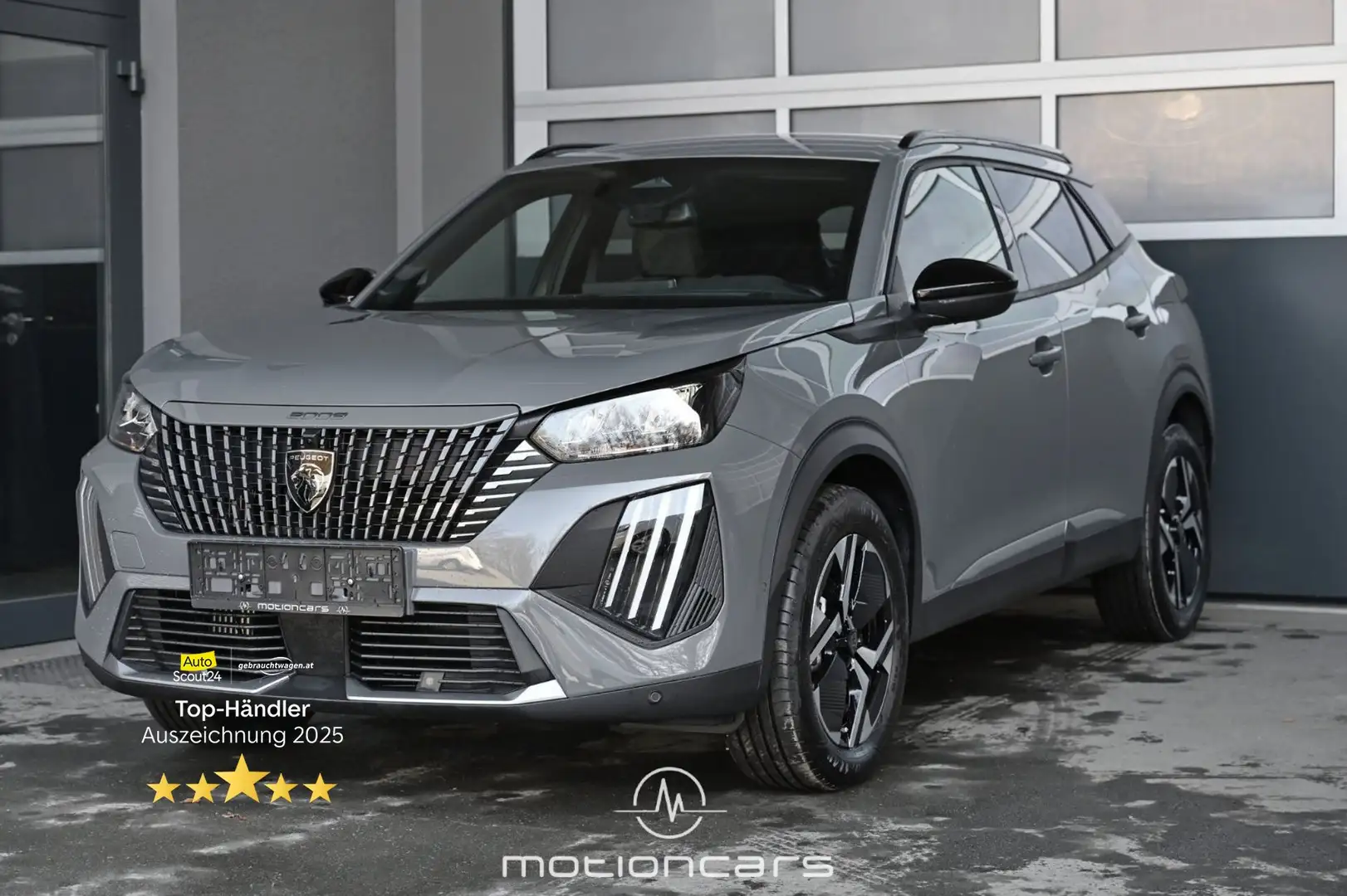 Peugeot 2008 1.2 PureTech 130 Allure Pickerl NEU Grau - 1