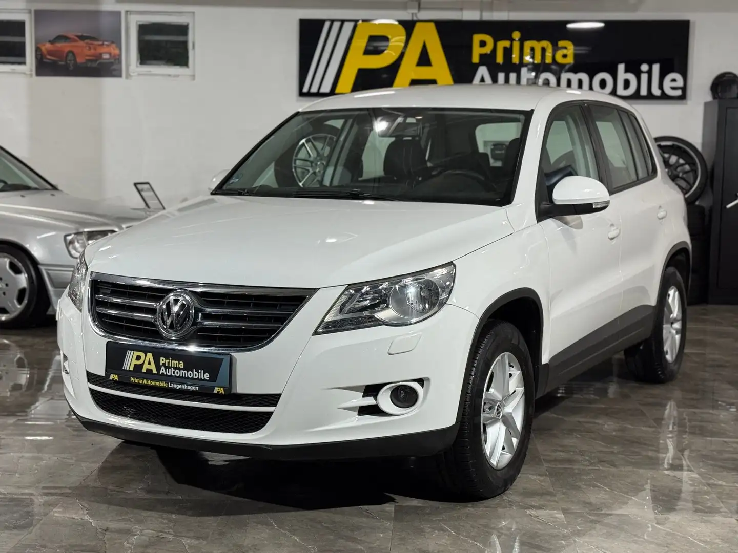 Volkswagen Tiguan 1.4 TSI Freestyle BMT ATM 1. Hand PDC AHK Blanco - 1