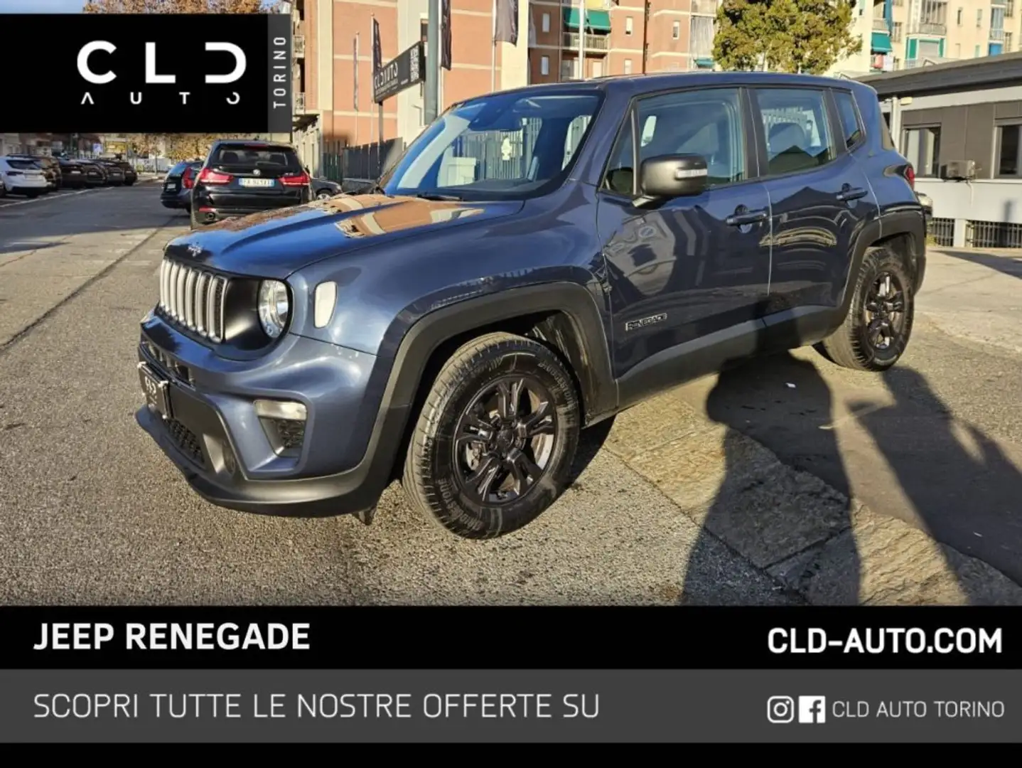 Jeep Renegade 1.6 Mjt 130 CV AUTOCARRO Blu/Azzurro - 1