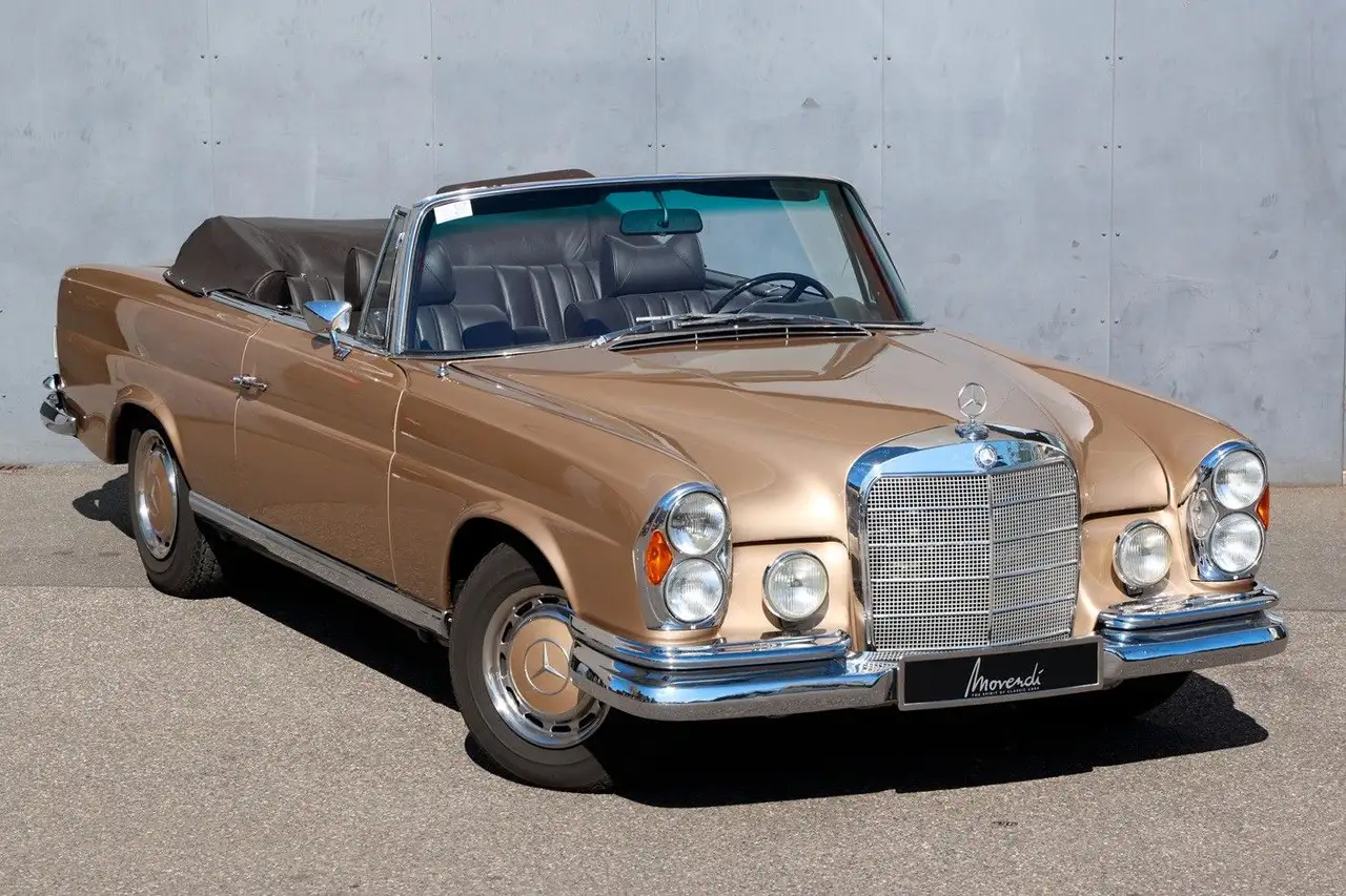 Mercedes-Benz 280 SE Cabriolet, komplett restauriert, foto 1