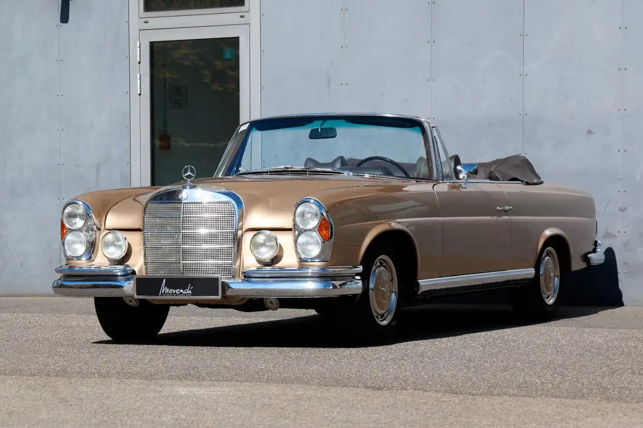 Mercedes-Benz 280 SE Cabriolet, komplett restauriert, foto 10