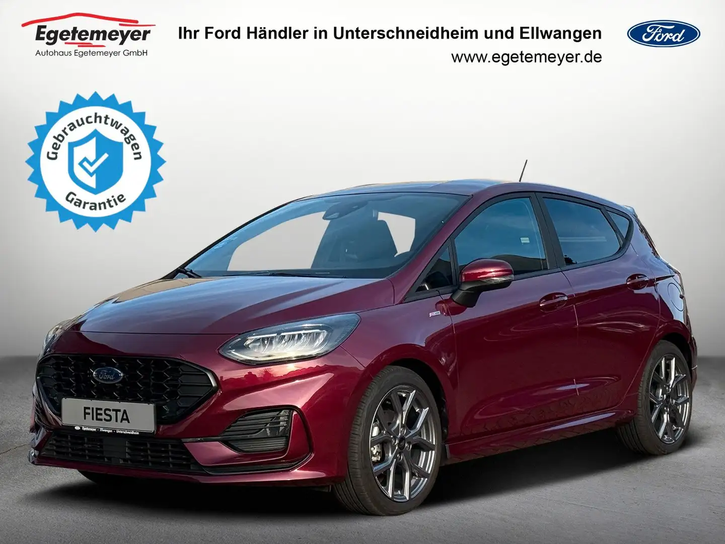Ford Fiesta ST-Line X NAVI RFK 8 FACH SHZ ACC LED Rot - 1