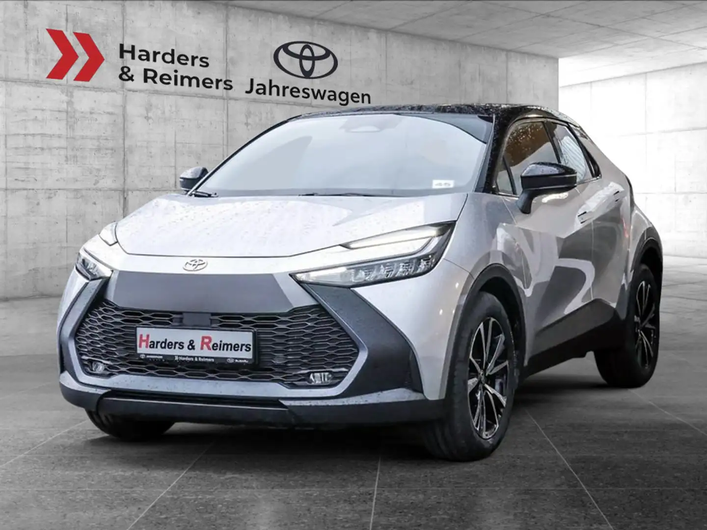 Toyota C-HR Hybrid Team D 2,0 SHZ NAVI ACC PDC LED Silber - 1
