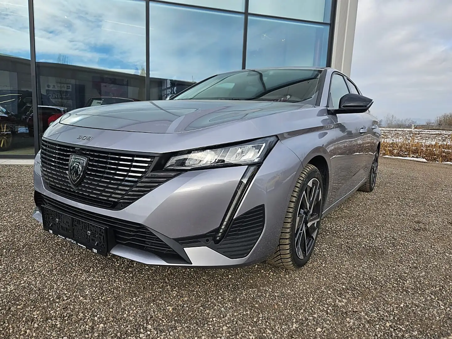 Peugeot 308 SW Hybrid 145 e-DSC6 Allure Silber - 1