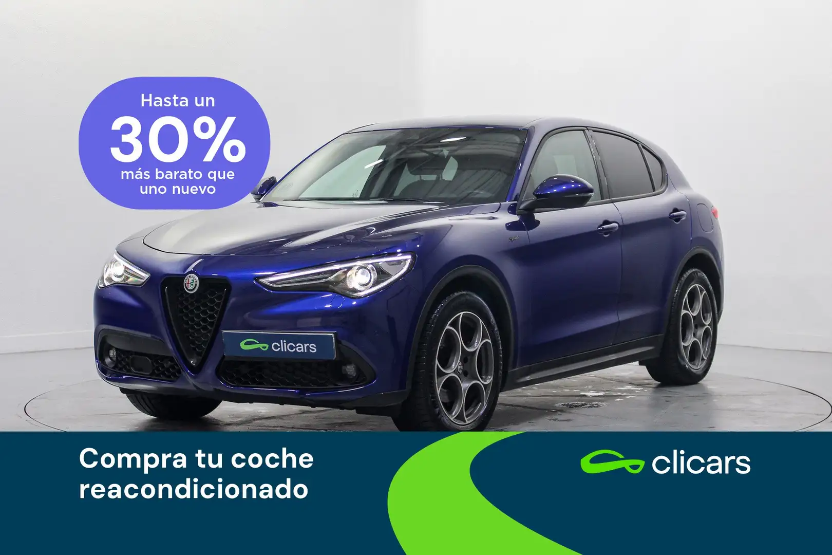 Alfa Romeo Stelvio 2.2 Sprint AWD 190 Aut. Azul - 1