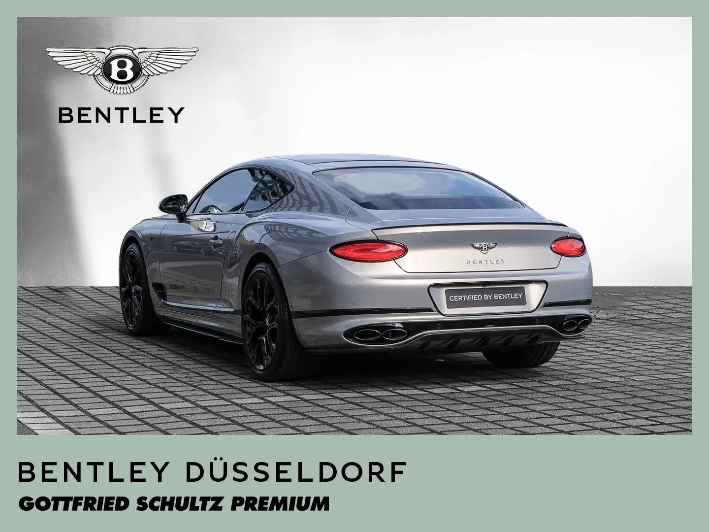 Bentley Continental GT S V8 //BENTLEY DÜSSELDORF Silber - 2