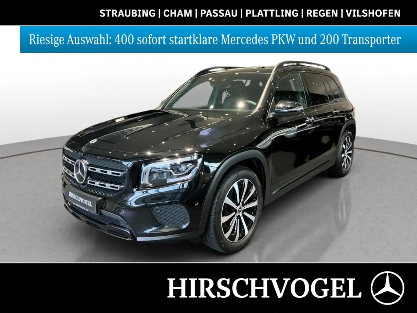 Mercedes-Benz GLB 220 d 4M Progressive+Night+Pano+AHK+DISTRON Noir - 1