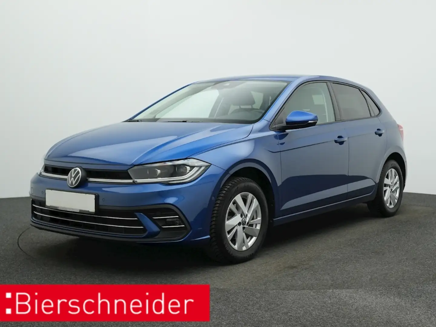 Volkswagen Polo 1.0 TSI Style IQ.LIGHT NAVI KAMERA PARKLENK SHZ Blau - 1