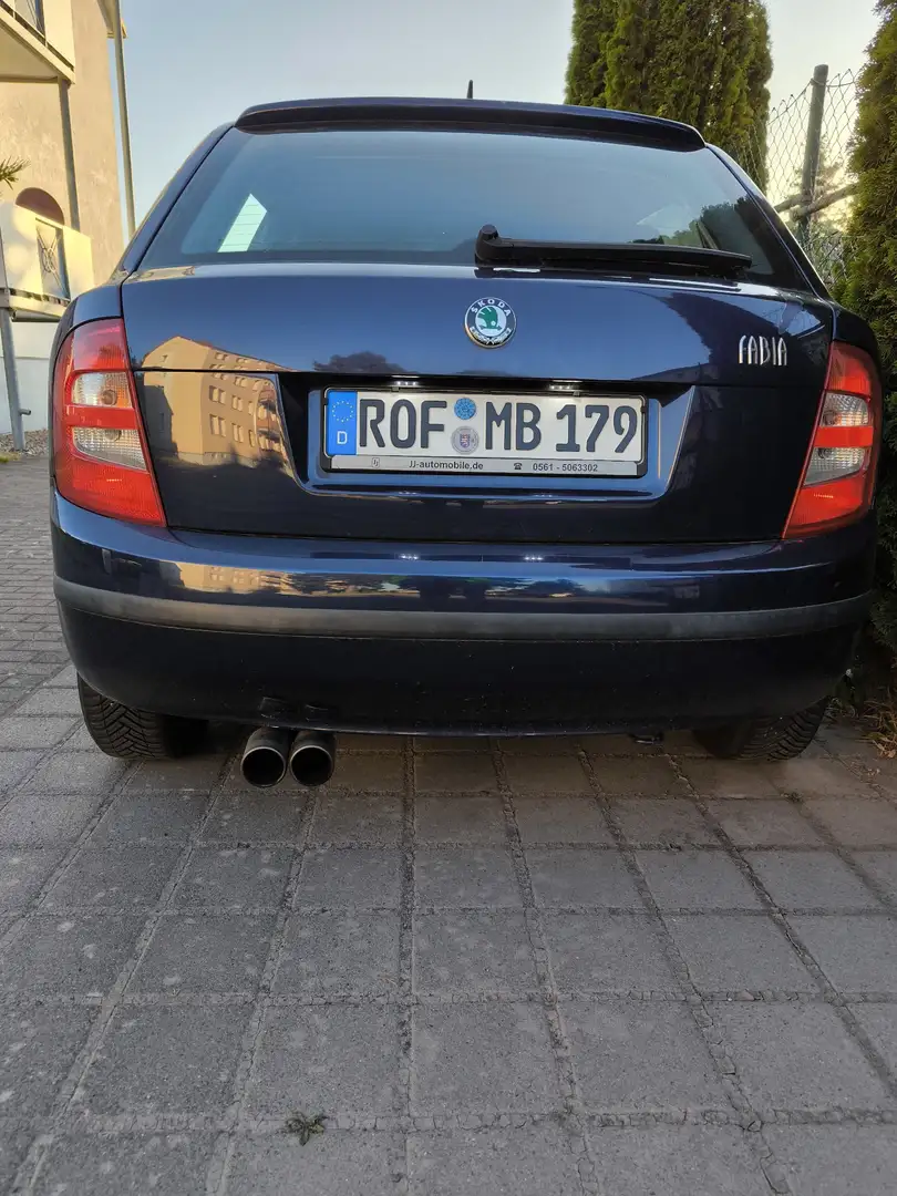 Skoda Fabia Extra Blau - 2