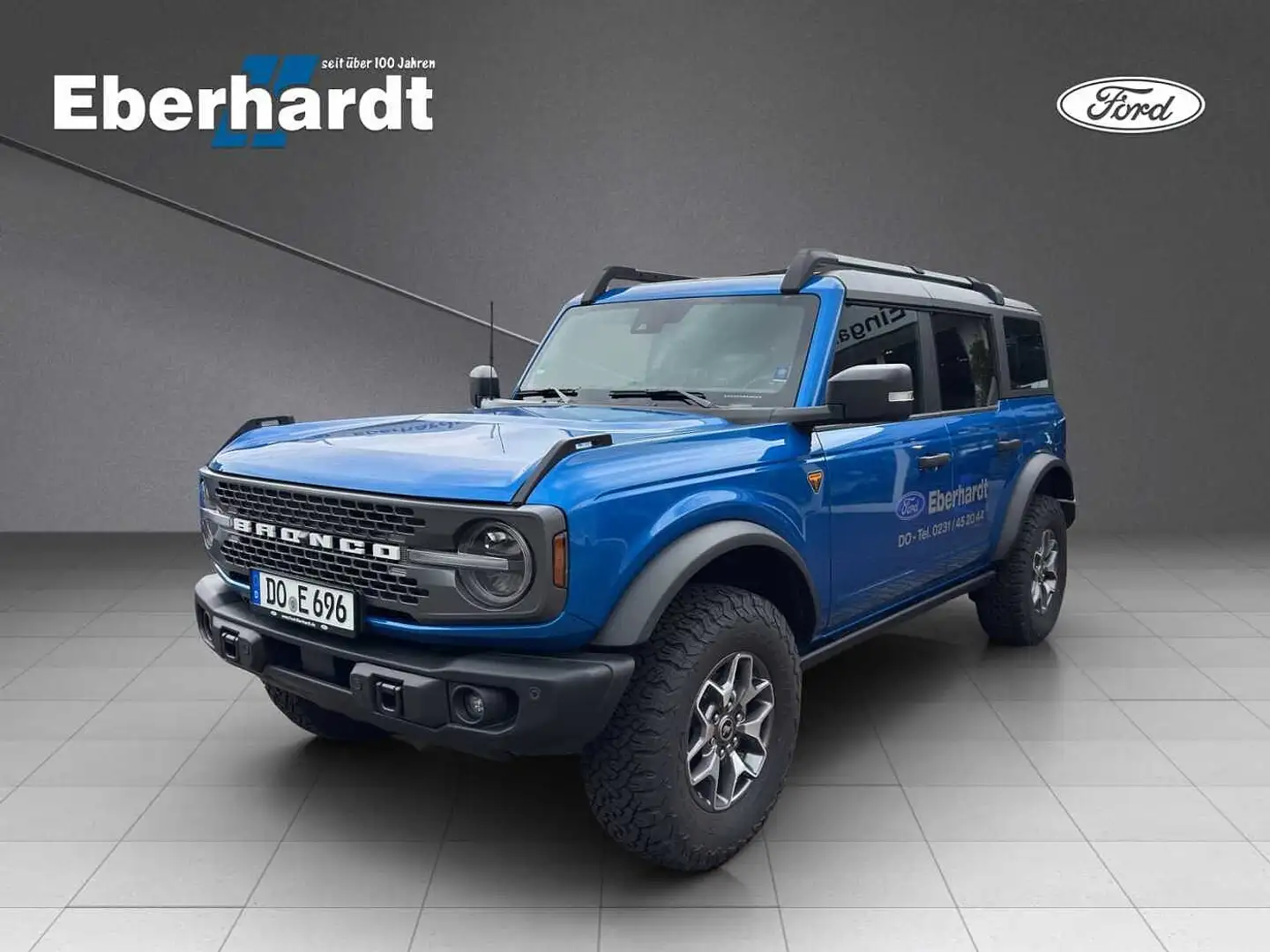 Ford Bronco Badlands e-4WD Bleu - 1