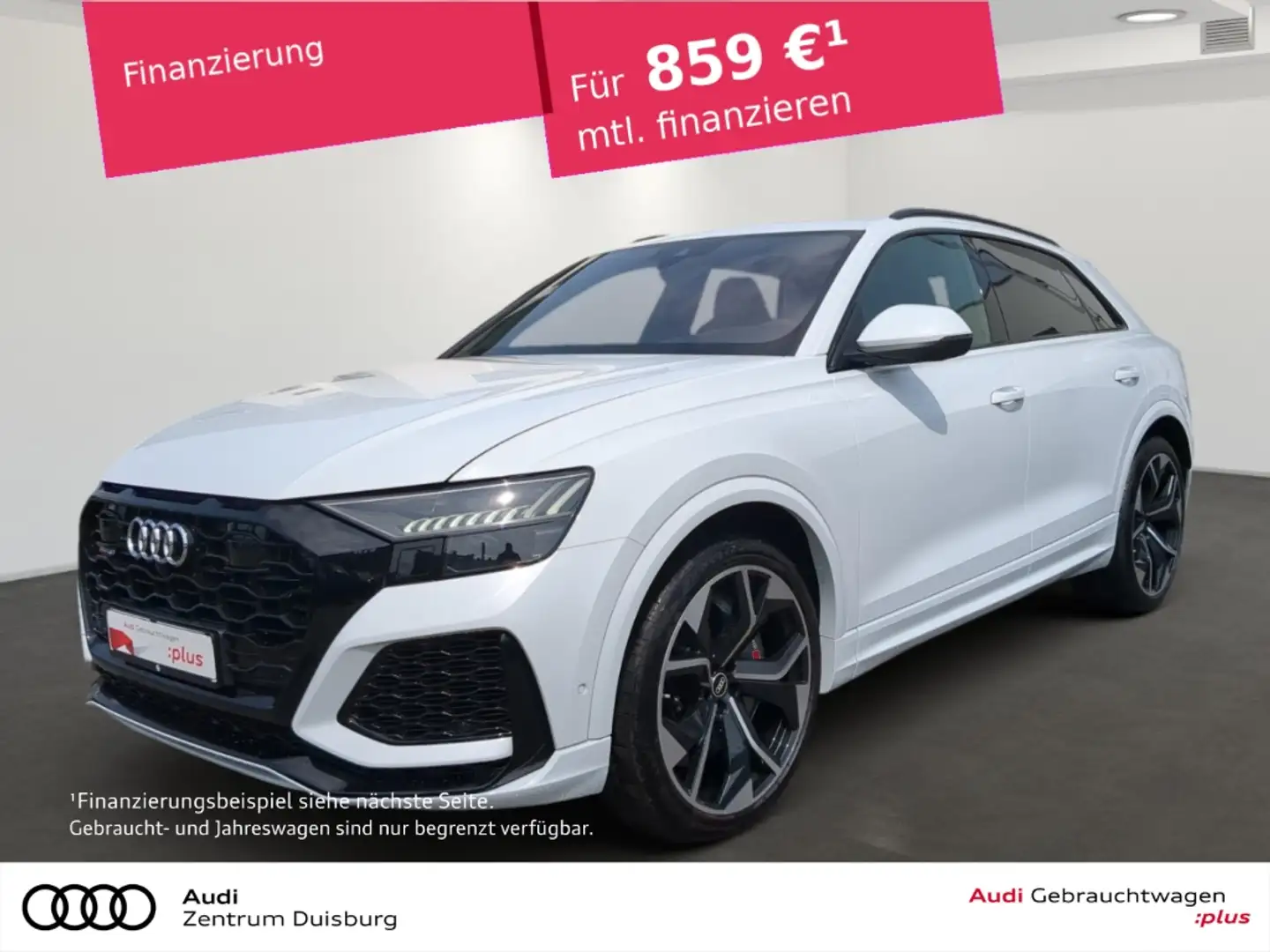 Audi RS Q8 4.0 TFSI quattro  RS-Abgasanlage Sitze / B&O / Pan Blanc - 1