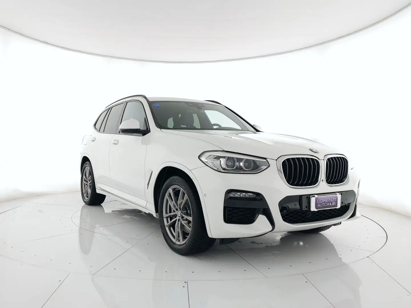 BMW X3 xdrive20d mhev 48V Msport auto CAMERA 360+APPLE CA Bianco - 1