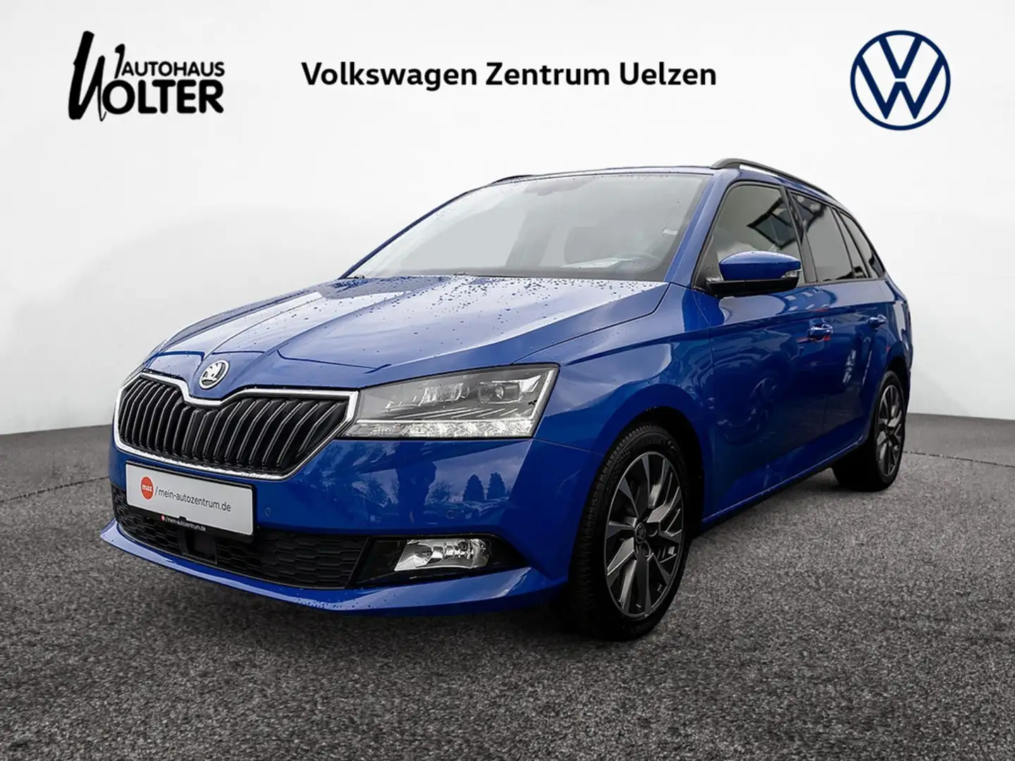 Skoda Fabia Combi 1.0 TSI Best of DSG AHK DAB+ GRA Blau - 1