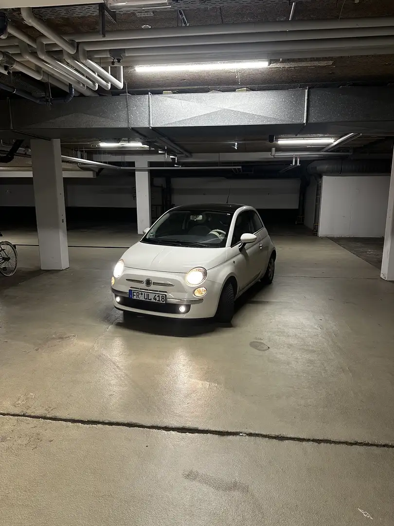 Fiat 500 500 1.2 8V, Gepflegt, Scheckheft, HU 27, 8-Fach! Weiß - 1