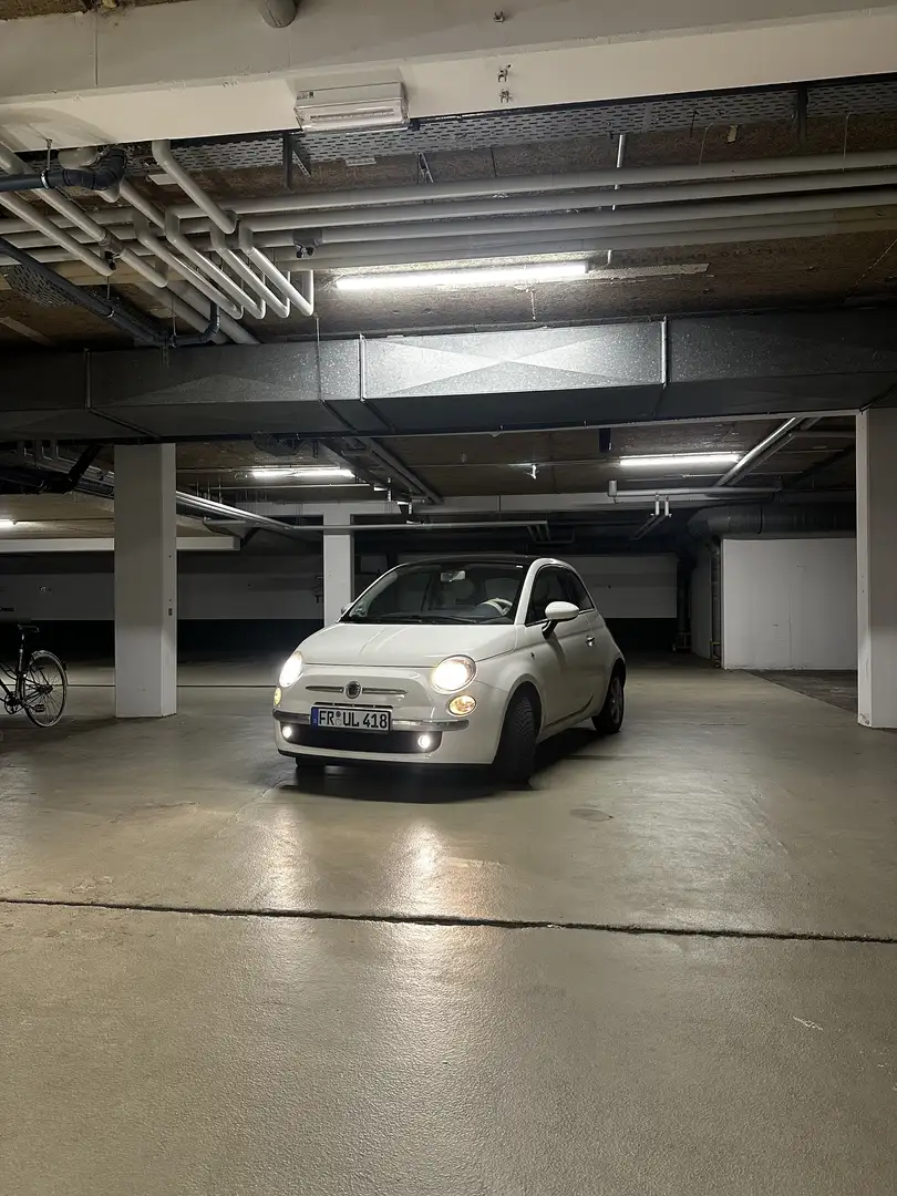 Fiat 500 500 1.2 8V, Gepflegt, Scheckheft, HU 27, 8-Fach! Weiß - 2
