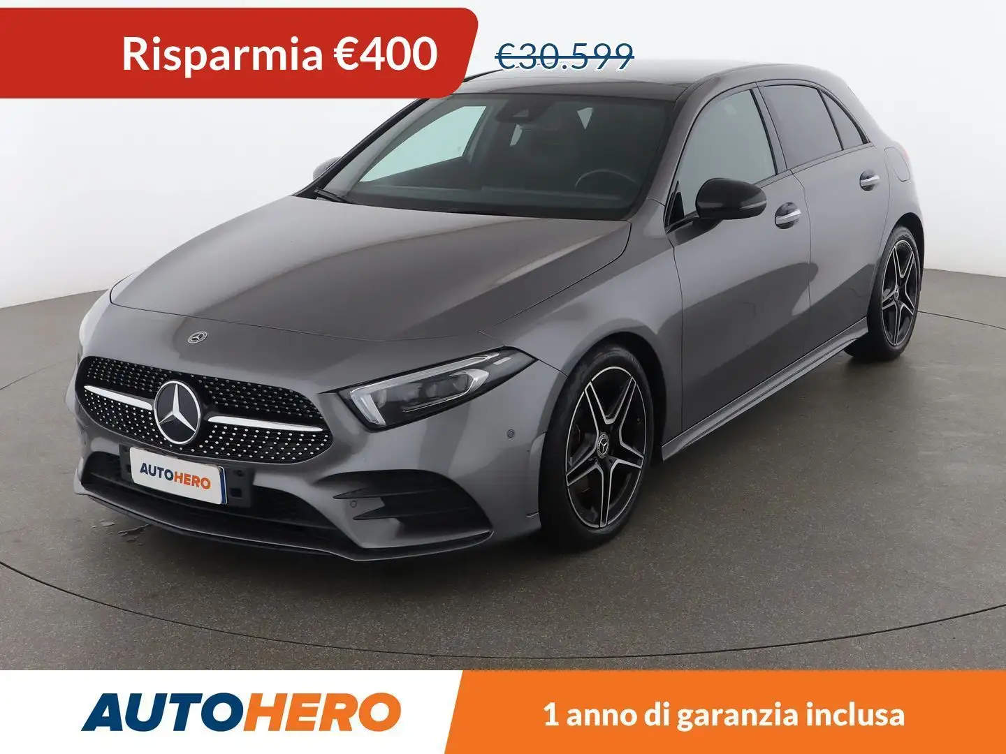 Mercedes-Benz A 180 A 180 d Premium Automatic Grigio - 1