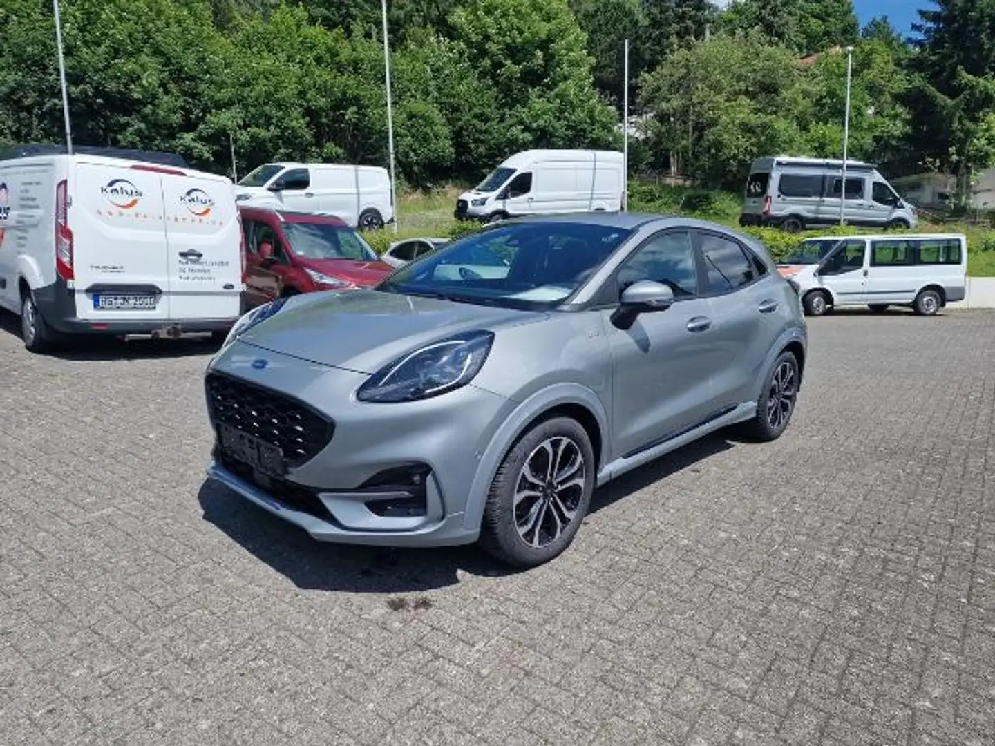 Ford Puma 1.0 EcoBoost Hybrid Aut. ST-LINE Silber - 1