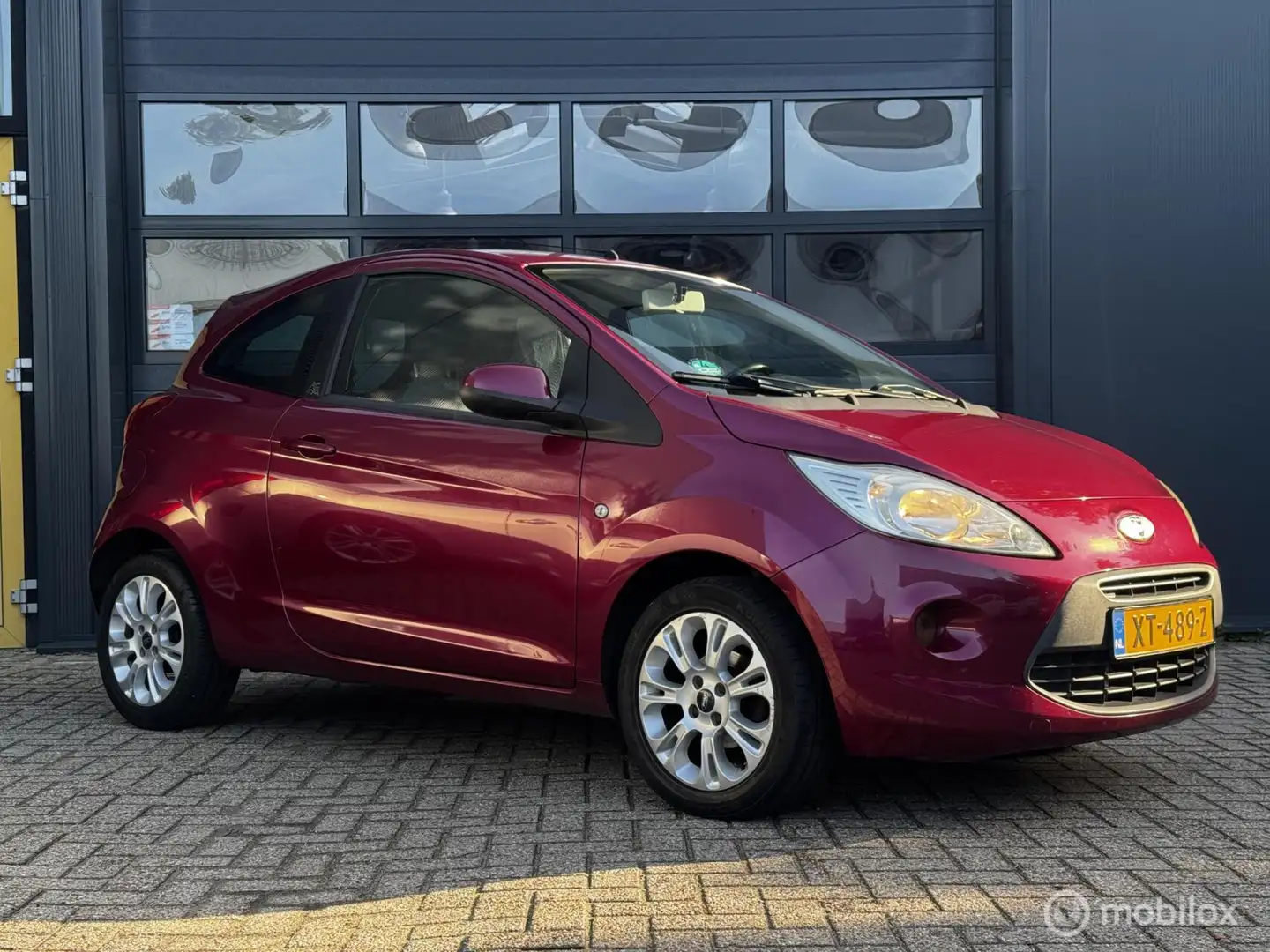 Ford Ka/Ka+ 1.2 Cool&Sound, Airco, elek ramen, boekje Burdeos - 1