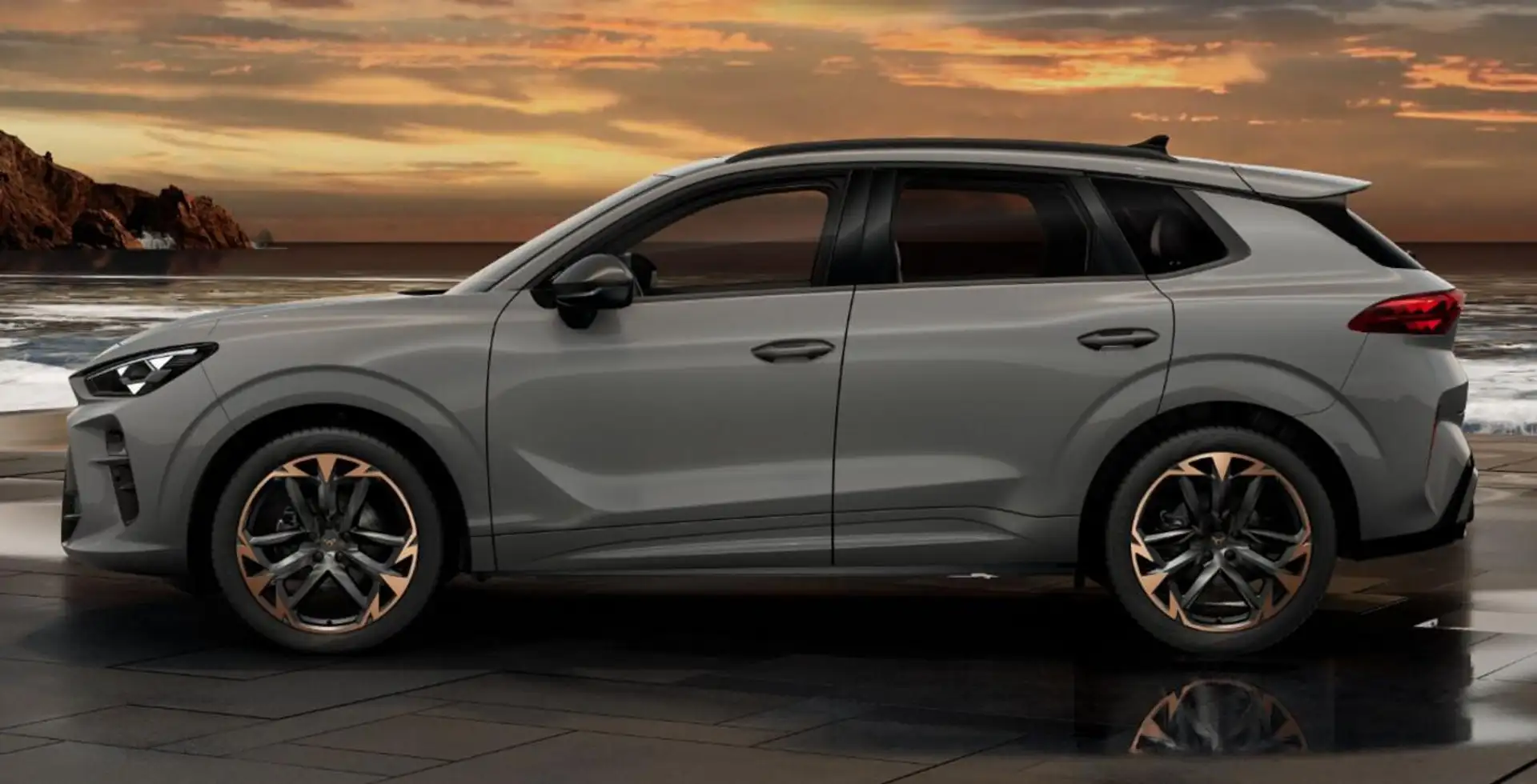 CUPRA Terramar VZ Akebono Pano Matrix 360° HuD Nav 20" 195 kW ... Grau - 2