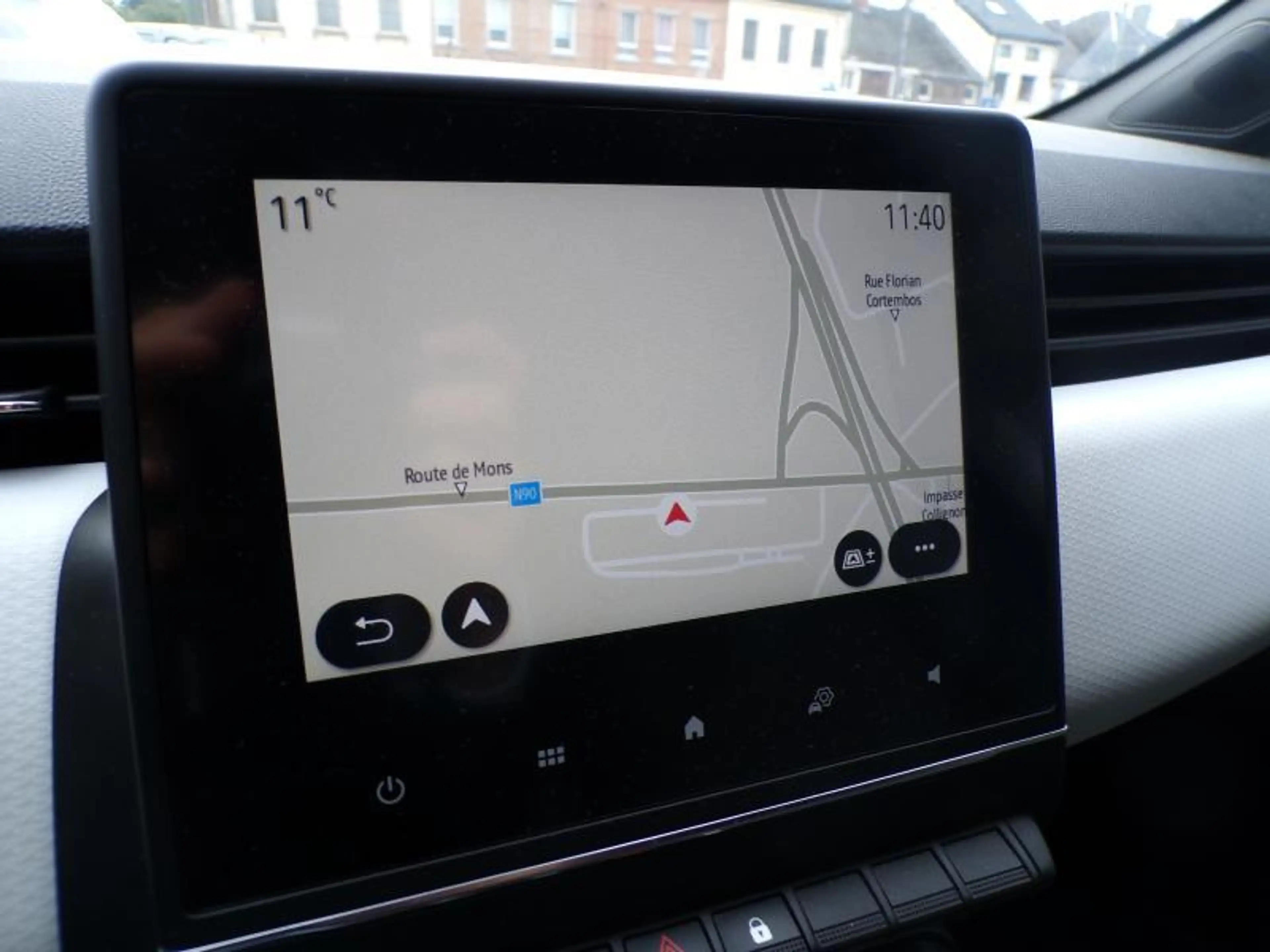 Renault Clio 1.0 91cv Gris 04/23 42.009km Airco GPS Camera — photo 12