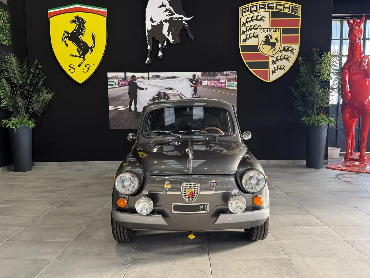 Fiat 600 750D Fanalona Grigio - 2