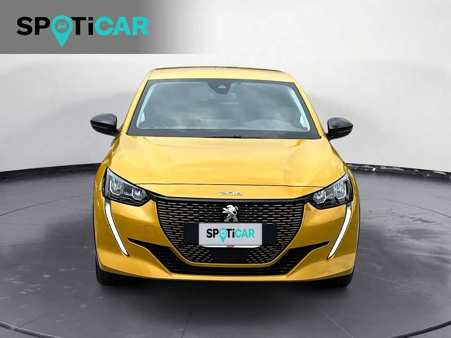 Peugeot e-208 136 CV 5 porte Allure Pack Sárga - 2