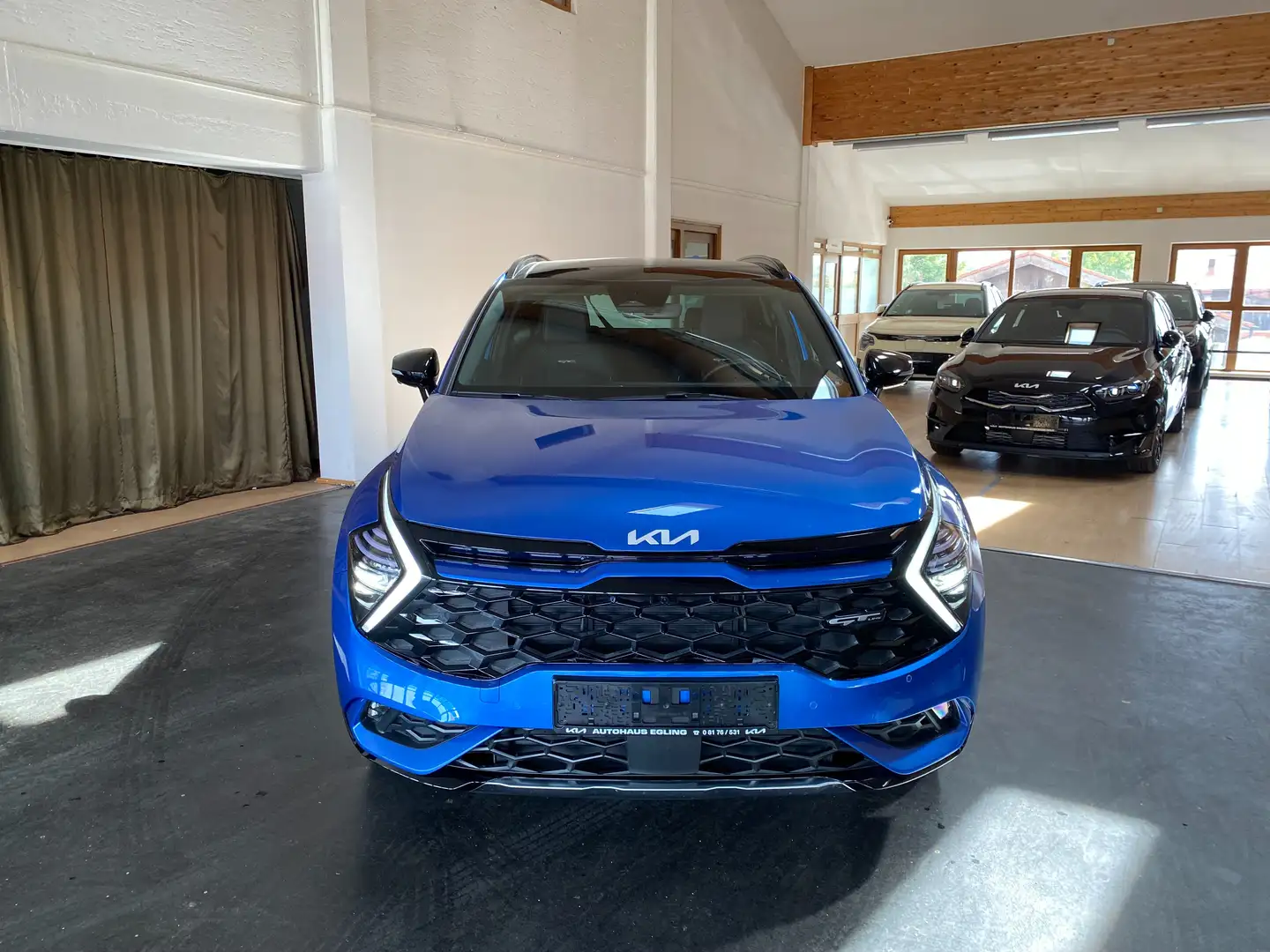 Kia Sportage GT-Line 4WD Bleu - 2