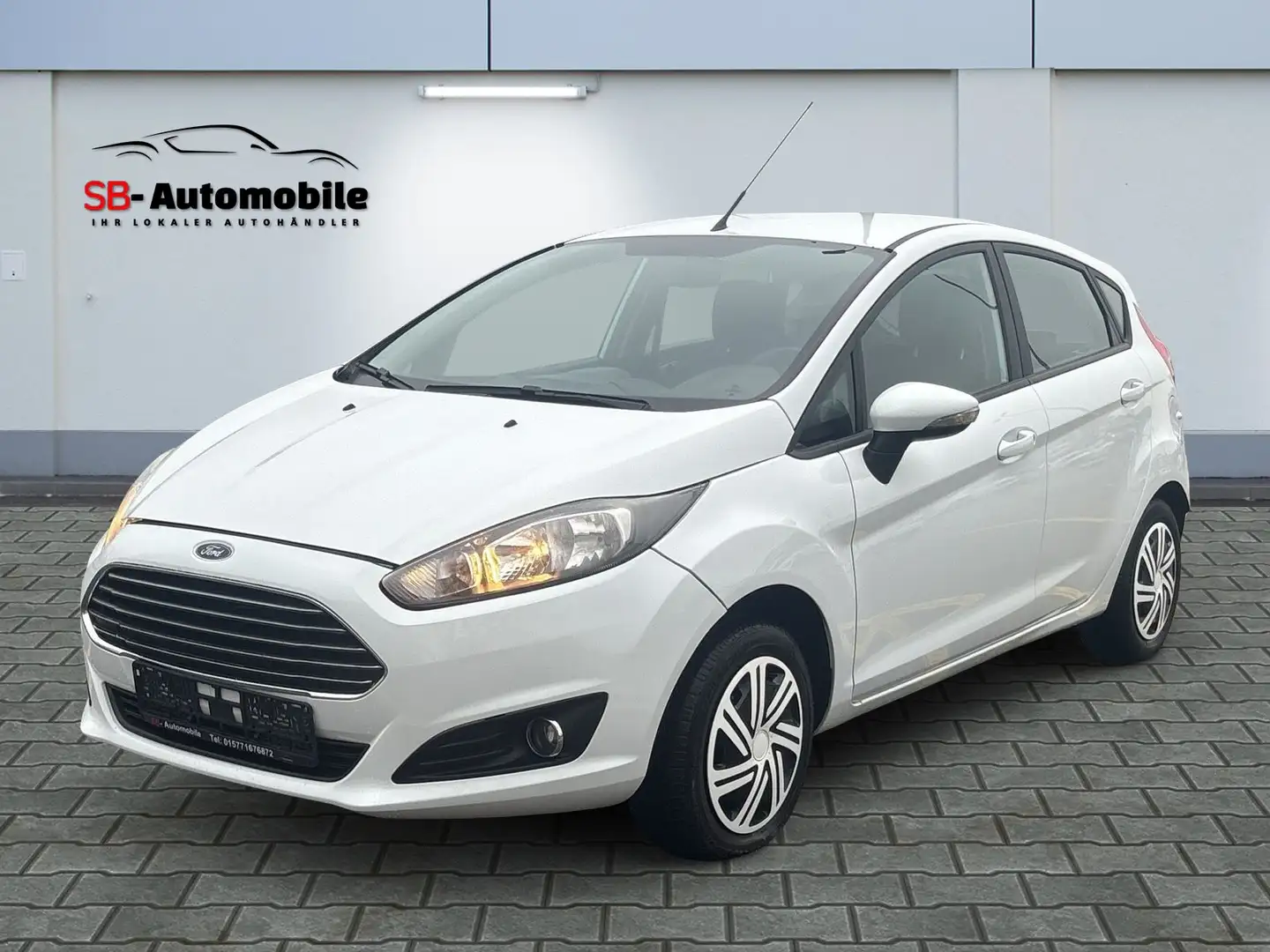 Ford Fiesta 1.0 KLIMA/SHZ/5TRG./ZAHNRIEMEN NEU Blanco - 1