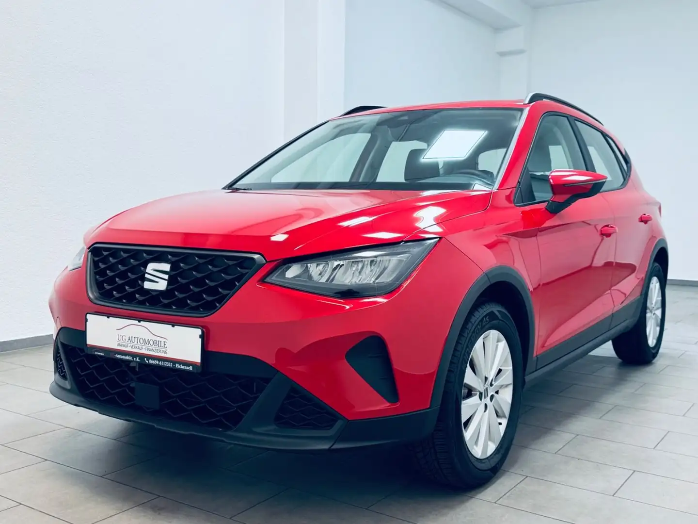 SEAT Arona Style 1.0 TSI * 1.HAND * TEMP * AHK * PDC Roşu - 1