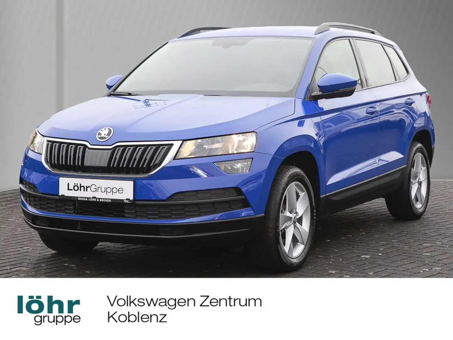 Skoda Karoq 1.0 TSI Ambition AHK/Klima Blau - 1