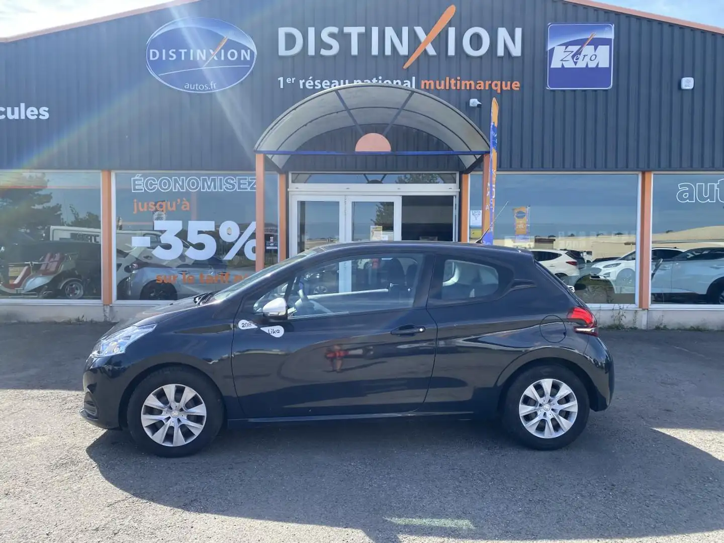 Peugeot 208 1.2i PureTech 12V - 68 Like Gris - 2