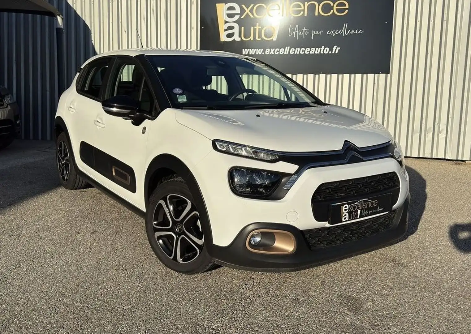 Citroen C3 1.2 PURETECH 83CH S&S C-SERIES 123G Blanc - 1