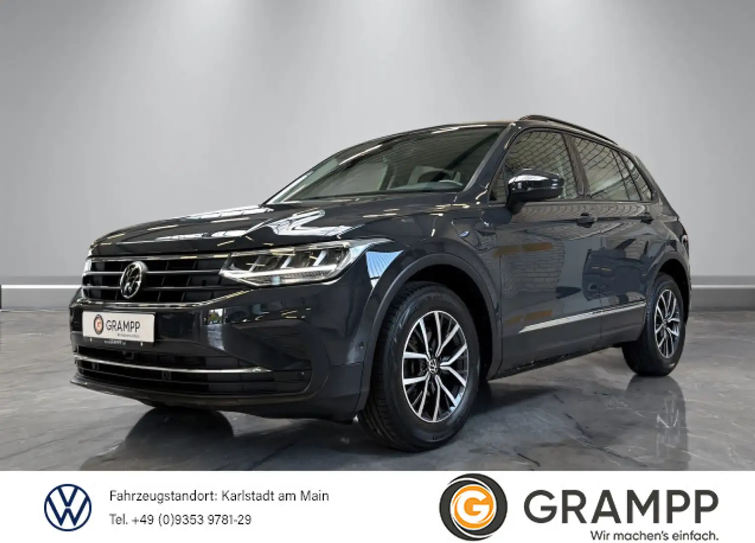 Volkswagen Tiguan Life 1.4TSIe DSG +AHK+KAMERA+LED+ASSISTS+ Grijs - 1