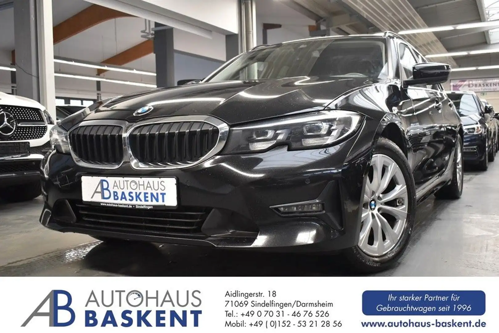 BMW 320 d Touring xDrive Advantage*LIVE COCKPIT*LED* Fekete - 1