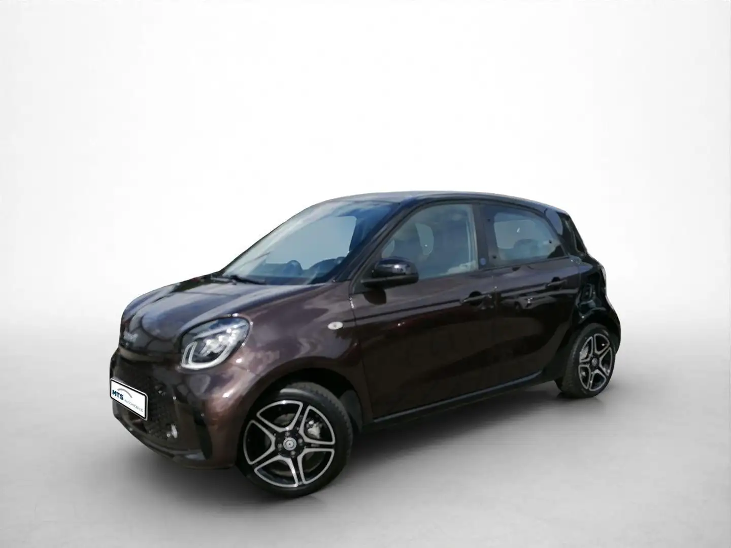 smart forFour EQ prime Navi Leder SHZ PanoDach LED  Rückfahrkame Braun - 2