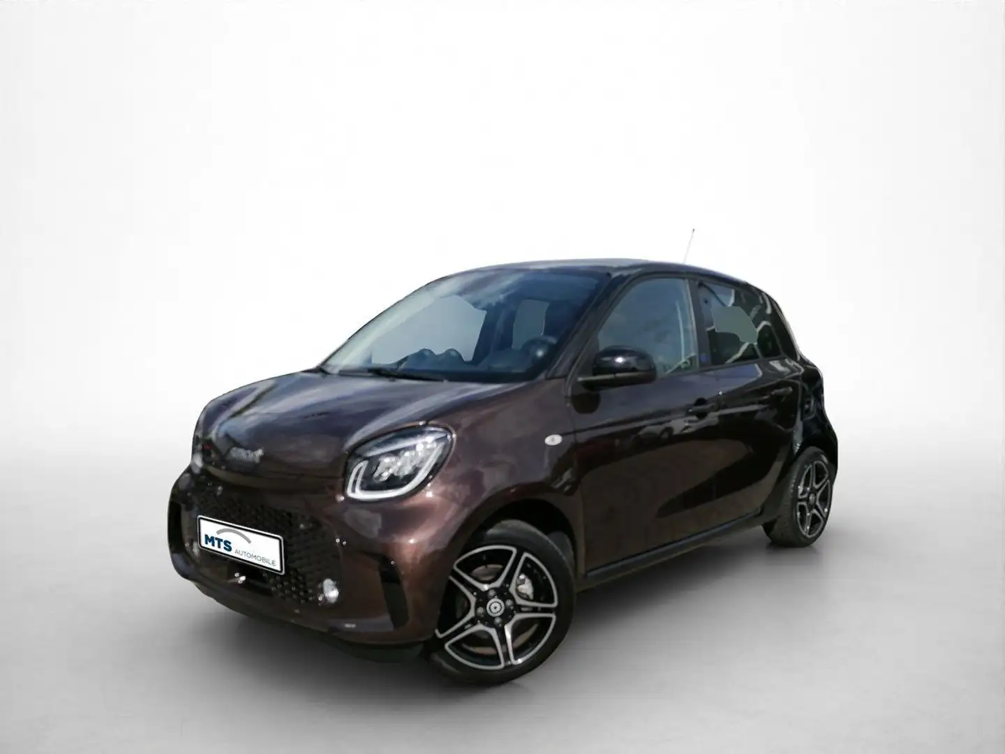 smart forFour EQ prime Navi Leder SHZ PanoDach LED  Rückfahrkame Braun - 1