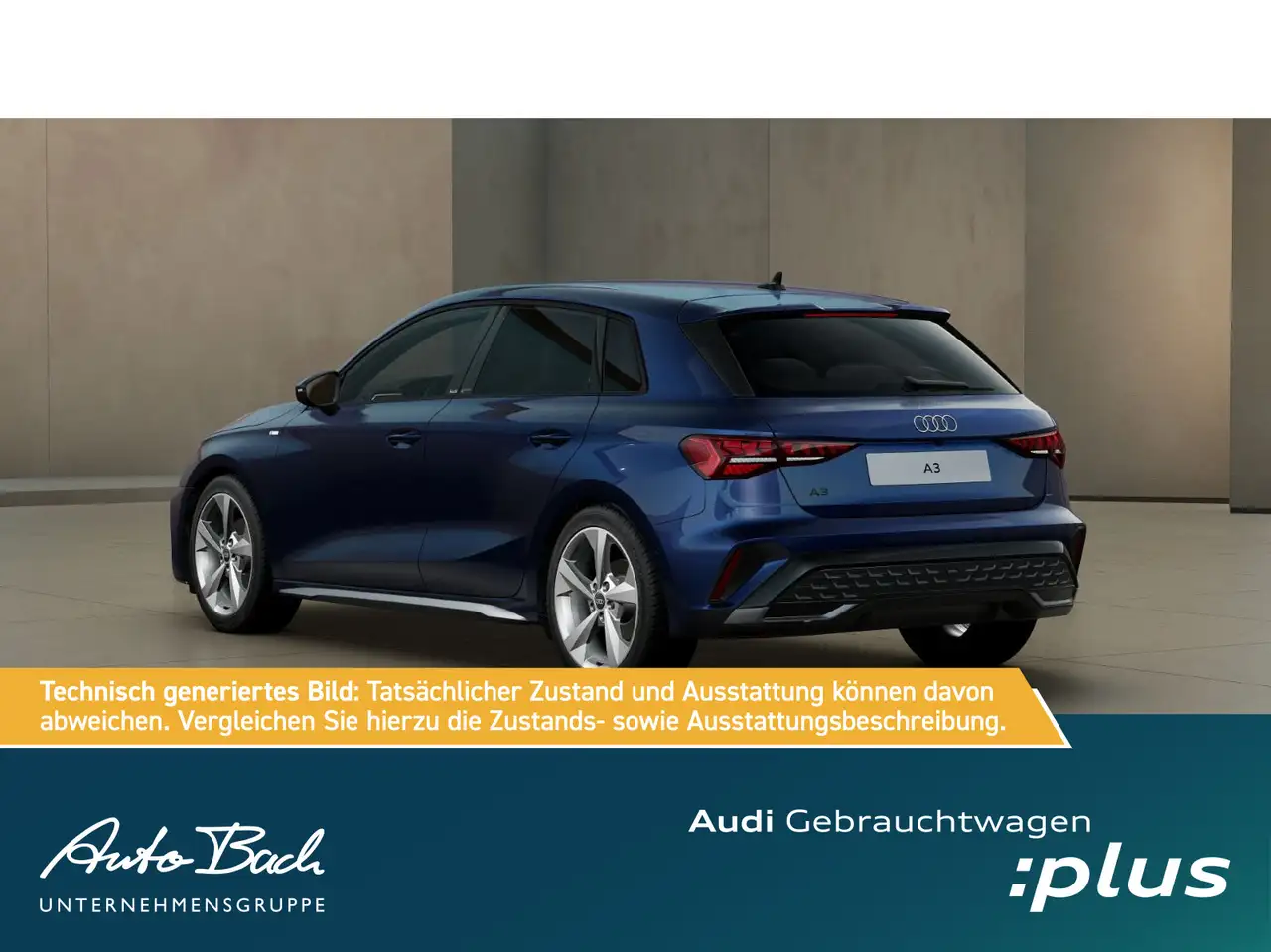 Audi A3 S line TFSI Stronic Navi LED HuD AC, миниатюра 4
