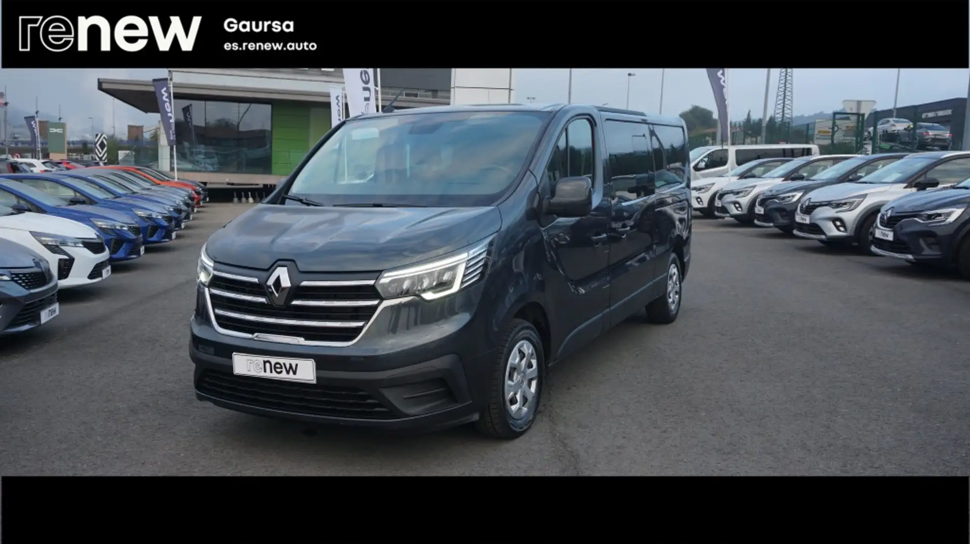 Renault Trafic 2.0 ENERGY BLUEDCI 81KW AUTHENTIC LWB 110 4 Gris - 1