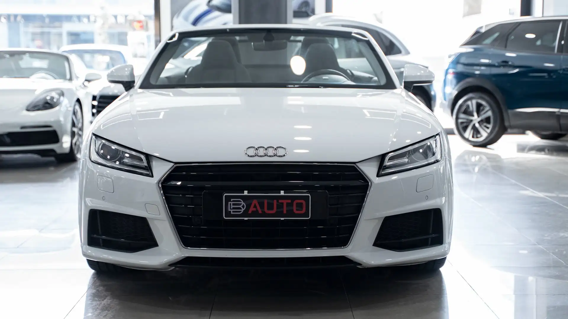 Audi TT ROADSTER 1.8 TFSI S LINE S TRONIC 19" XENO VIRTUAL Bianco - 2