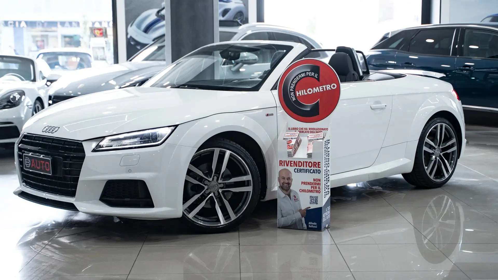 Audi TT ROADSTER 1.8 TFSI S LINE S TRONIC 19" XENO VIRTUAL Bianco - 1