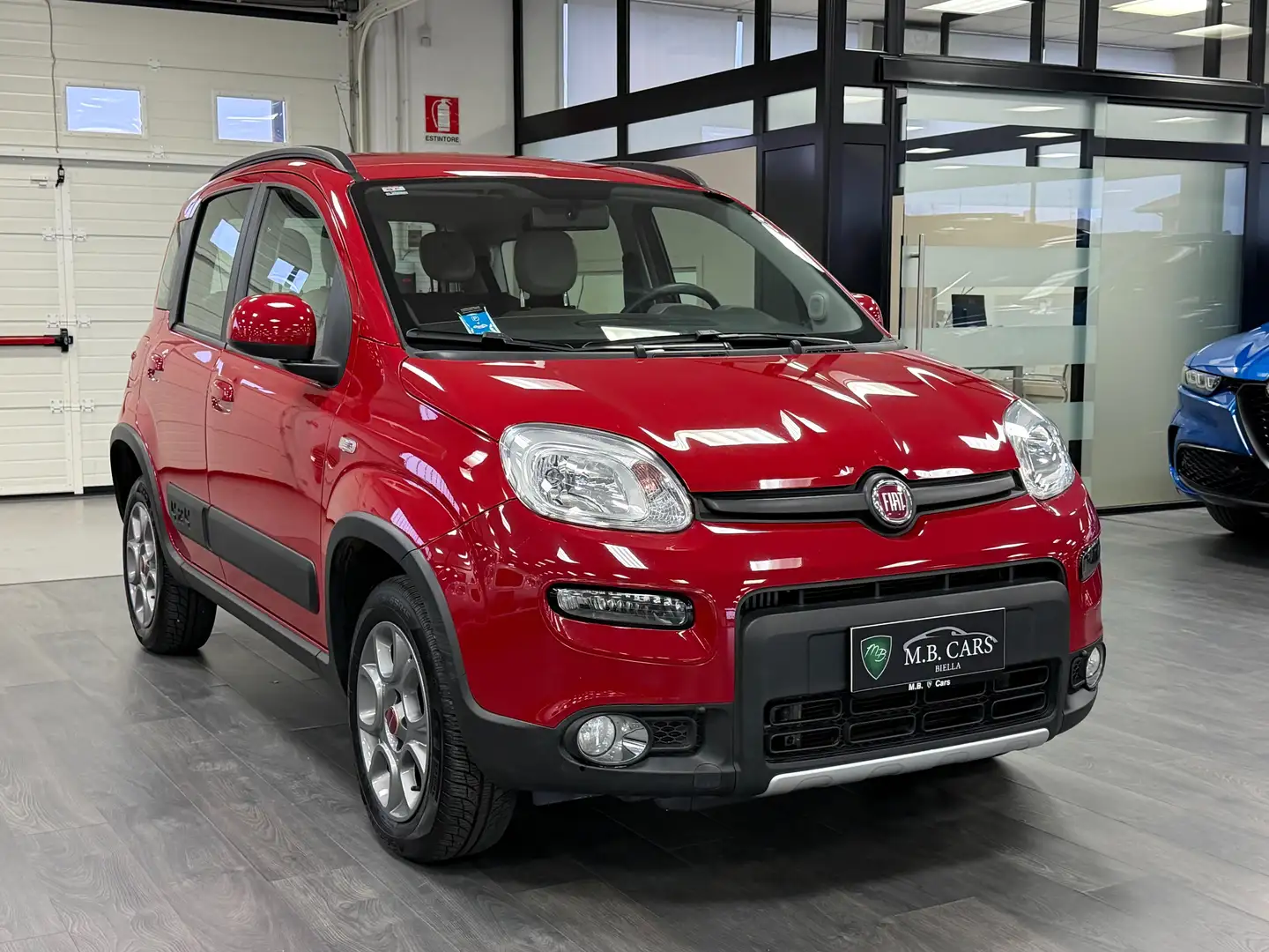 Fiat Panda Panda 1.3 mjt 16v 4x4 75cv Rouge - 1