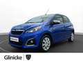 Peugeot 108 Style Kamera DAB Tempomat Klima Bluetooth Blu/Azzurro - thumbnail 1