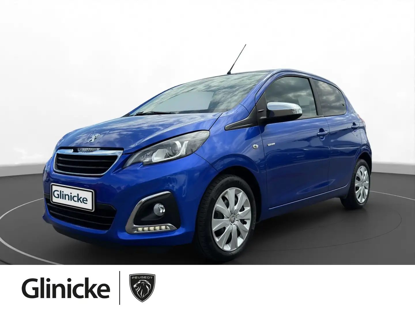 Peugeot 108 Style Kamera DAB Tempomat Klima Bluetooth Blu/Azzurro - 1