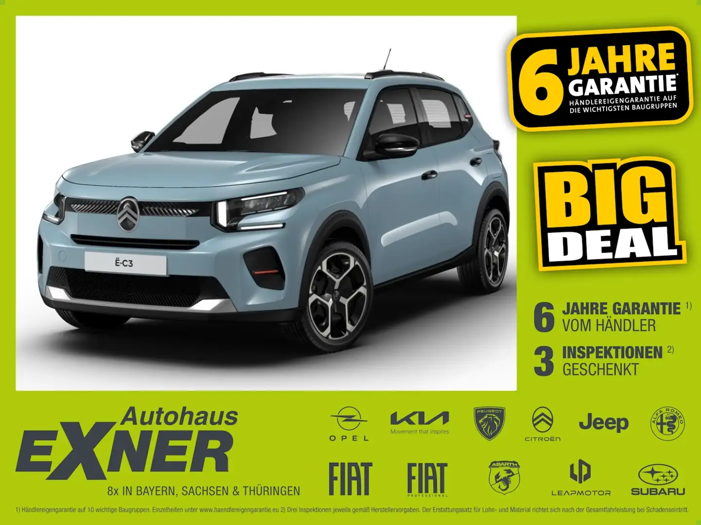 Citroen C3 e Plus Wireless Apple CarPlay/Android Auto Kék - 1